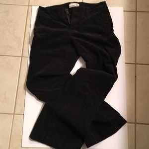 Black Bootcut Old Navy Corduroy pants.